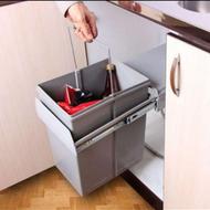 سطل زباله ریلی 16لیتری 24لیتری 40لیتری دو مخزن و تک مخزن