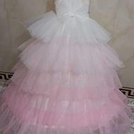 پیراهن مجلسی دخترانه در سه سایز صحیح و سالم