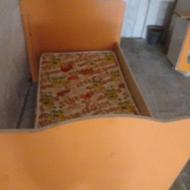 تخت وکمد بچه درحد نو