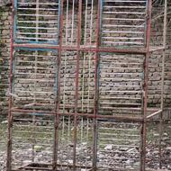 قفس پرنده سه طبقه شش تا درب.قوطی 2+2سنگین وزن ساخته شده