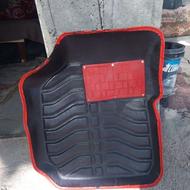 کفپوش 3 بعدی دوخت قرمز