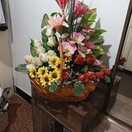 سبد گل بزرگ