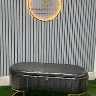 نیمکت انتظار باکس دار مدل هلال صندلی انتظار نیمکتی سه نفره