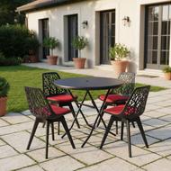 صندلی پلاستیکی طرح شاخ و برگی