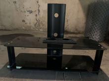 میز تلویزیون شیشه ای سالم در شیپور