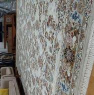 فرش 12 متری گل برجسته عقیق کاشان طرح جدید