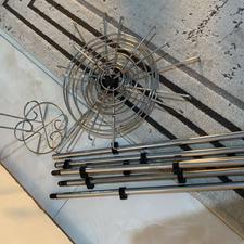 زیر قابلمه وجادستمال استیل