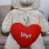 عروسک خرسی ولنتاین 2 متری