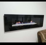 شومینه گازی مدرن با طراحی خاص.ساخت مستقیم از کارگاه