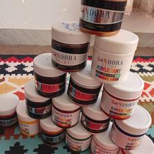 فروش فوری تعدای رنگ اکریلیک 250 گرمی مارک ساندورا