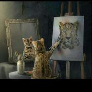 نقاشی از حیوان خانگی