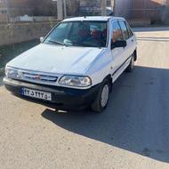 پراید صبا سفید مدل 1386 تمام رنگ دوگانه دست