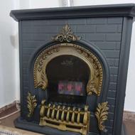 بخاری گازی مدل شومینه ای