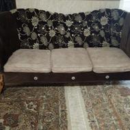 مبل راحتی 7 نفره با میز جلو و 3تا عسلی