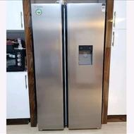 یخچال فریزر ساید ایکس ویژن نوفراست با 18 ماه گارانتی سیلور