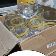 یک ست استکان قجری