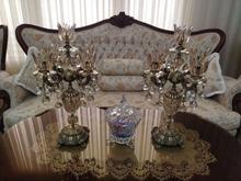 جا شمعی 5 شعله تمام کریستال اصل اتریش در شیپور