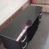 میز تلویزیونی شیشه ای