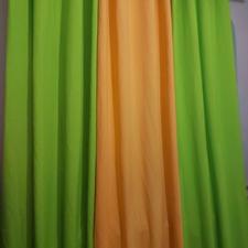 پرده کتان 3 تکه