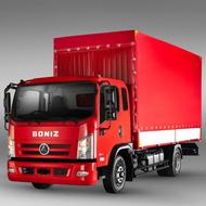 کامیونت 8/5تن بونیز به همراه کاربری مسقف چادری