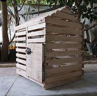 قفس چوبی، کاملا نو و سالم، از جنس چوب چنار