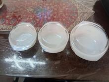 ظروف پیرکس درب دار آرکوزین فرانسه در 3 سایز در حد نو در شیپور