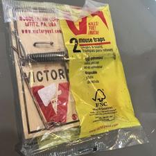 تله موش کوچک کف دستی از برند آمریکایی دو عدد