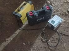 دستگاه جوش 300 و دریل و بتن کن فوکا و تراز لیزر در شیپور