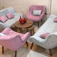 مبل قایقی رنگ دلبخواه بازدید ساری__کارشناس بی غم__