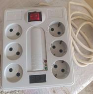 محافظ شش راه تیراژه نشانگر ولتاژ دیجیتالی برق