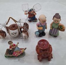 شش عدد مجسمه دکوری