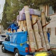 نیسان وانت حمل بار جابجایی اثاث خونه با کارگر