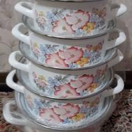 سرویس قابلمه لعابی5 تیکه، کاملا نو، ترکیه ای