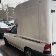 پراید وانت در حد با کابین بلند