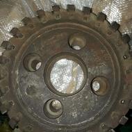 مته فرز کفتراش فلزات 20 سانت انگلیسی قدیمی