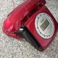 گوشی تلفن زرشکی