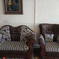 مبل چوبی ومیز