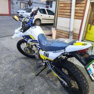 موتور سیکلت تریل کویر t2 طرح هاسکوارنا