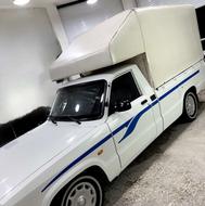 مزدا وانت 1401 سفید تک کابین 2000