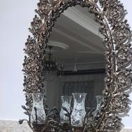 آیینه کنسول با شمعدان