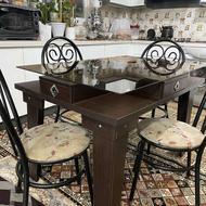 میز غذاخوری چهارنفره