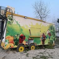 دکه فروشگاهی سیار محوردار