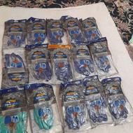 دستکش نخی،گوشی صداگیرومقداری سیم دوربین مداربسته