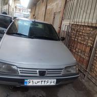 پژو 405نقره ای1389 معاوضه با تیبا