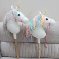 اسب شاخ دار با دسته چوبی