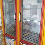 یخچال سوپرمارکت 4درب موتور تازه تعویض شده موتور جدیده