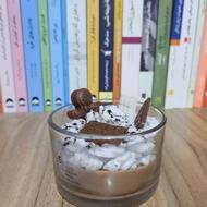 شمع دسر شکلاتی