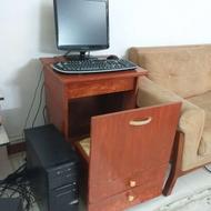 میز و صندلی کامپیوتر و خیاطی کشودار کمجا