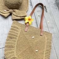 بافت و تولید انواع کیف و کلاه رافیا باقیمت مناسب