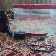 آکواریوم کارخانه ای شیشه خم